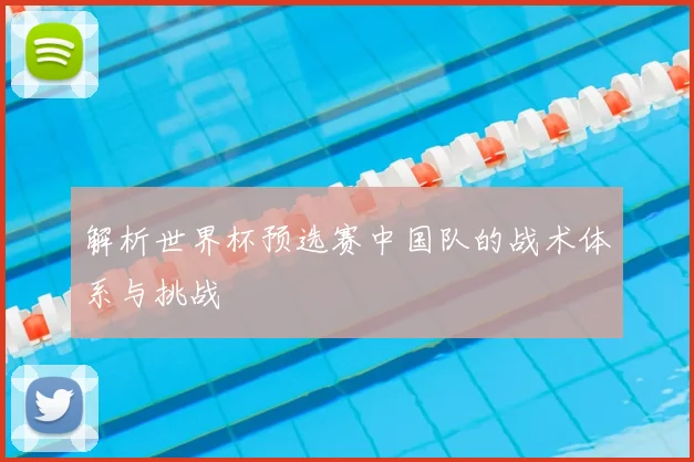 解析世界杯预选赛中国队的战术体系与挑战